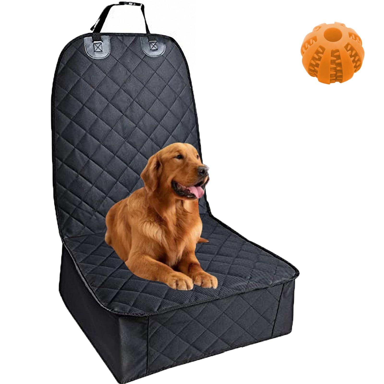 Paweria Pfotenschutz Pro, Hundedecke Auto Rückbank Wasserdicht & Kratzfest, Dog Car Seat Cover, Hundeautodecken Rücksitz, Hundeschutz Auto Rückbank Teilbar Universal (Style-4) von Snrtevu