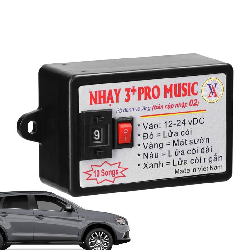 Auto Sound Control Unit Auto Sound Controller Auto Horn Verstärker 8 Soundeffekte Auto Hupe Motorrad Hupe Controller 8 Soundeffekte Elektrische Motorrad Hupe Controller für SUV Boot von Snsengg