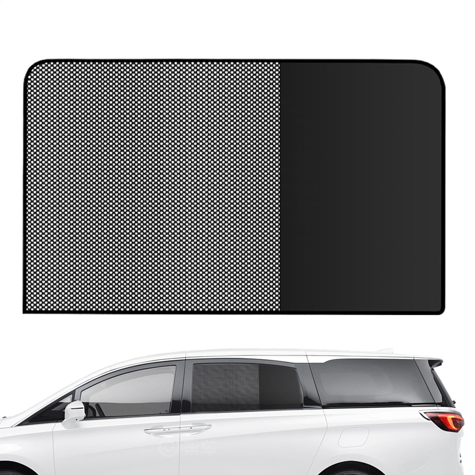 Magnetic Car Shades, Side Window Shades, Sun Heat Blocker, UV Protection Screen, Baby Car Shade, Car Window Screen, Magnetic Sun Shield, Side Window Cling, Sun Shade for Baby, Car UV Protector von Snsengg