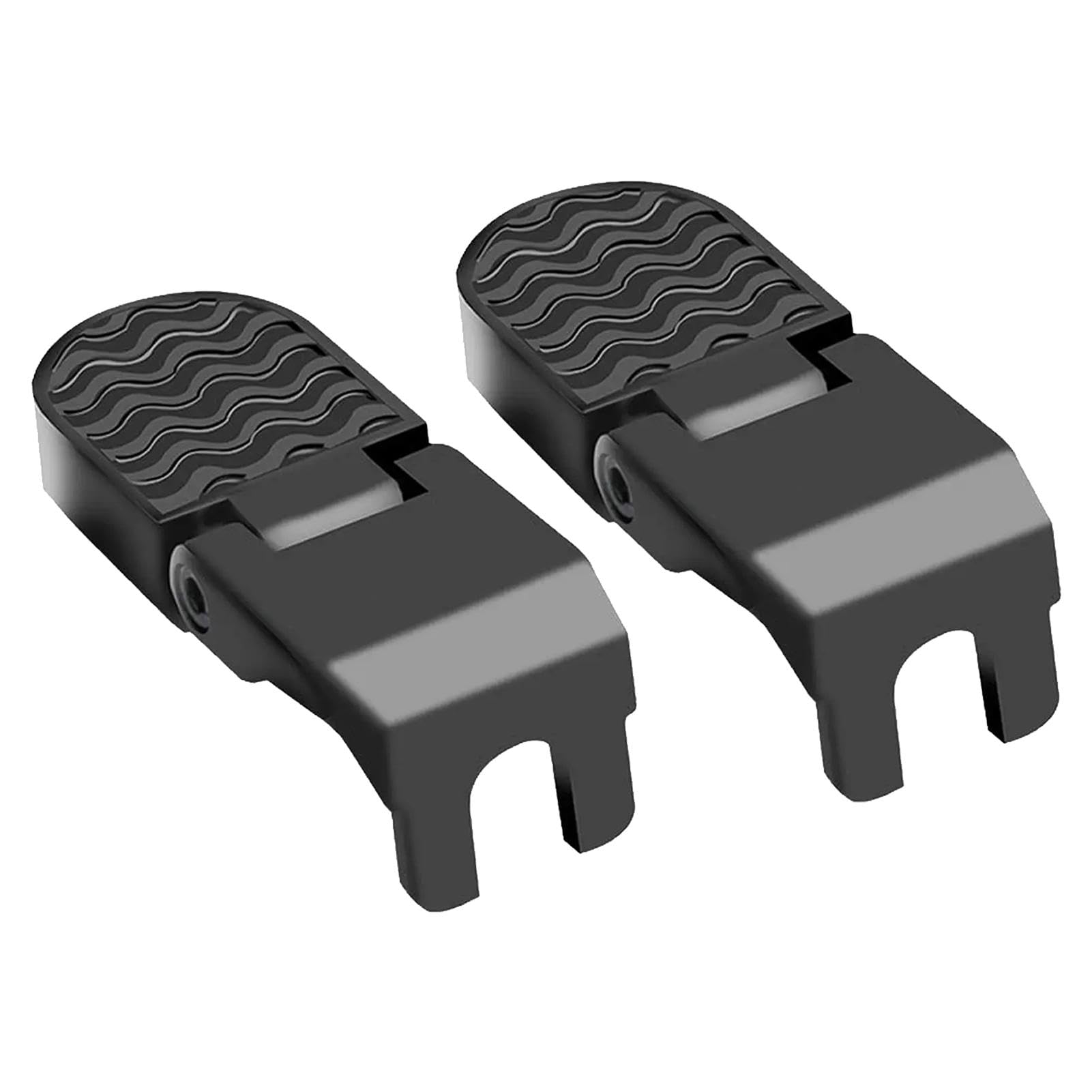 Motorcycle Rear Pedals, Non Slip Footrest, Passenger Footrest Motorcycle, Cycling Foot Pedals For Passenger Cycling, Durable Riding Feet Pedals For Cyclists And Cycling Lovers von Snsengg