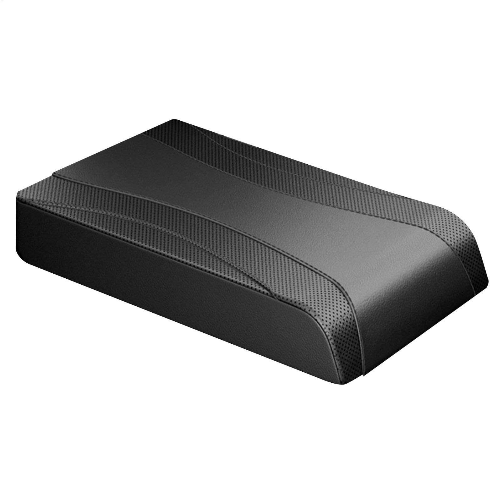 Snsengg Auto Armlehne Box Matte Mittelkonsole Kissen Atmungsaktive Ellenbogenstütze Auto Innendekoration Armlehne Kissen für Minivan, Wohnwagen, LKW 29,5 x 19 x 5,5 cm von Snsengg