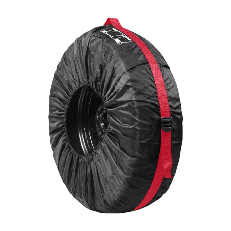 Snsengg Spare Tire Cover | Sun Protection Tire Storage Bag | Dustproof Waterproof Cover, 48.82x27.17 Inches Adjustable Winter Wheel Storage Tote for Easy Transportation, Suitable for 19-23-inch Tires von Snsengg