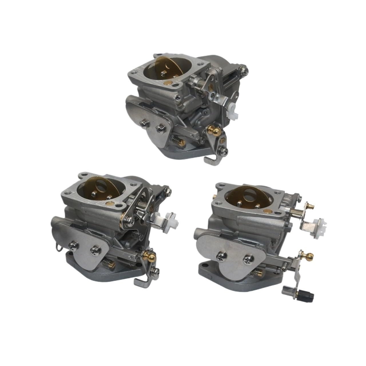 3er-Pack Vergaserbaugruppe Kompatibel mit Marine-Außenbordmotor 40 45 55 60 P Jet 3 Zylinder 821854T19/821854T20/821854T21 Kraftstoffsystem von SoKOIUU