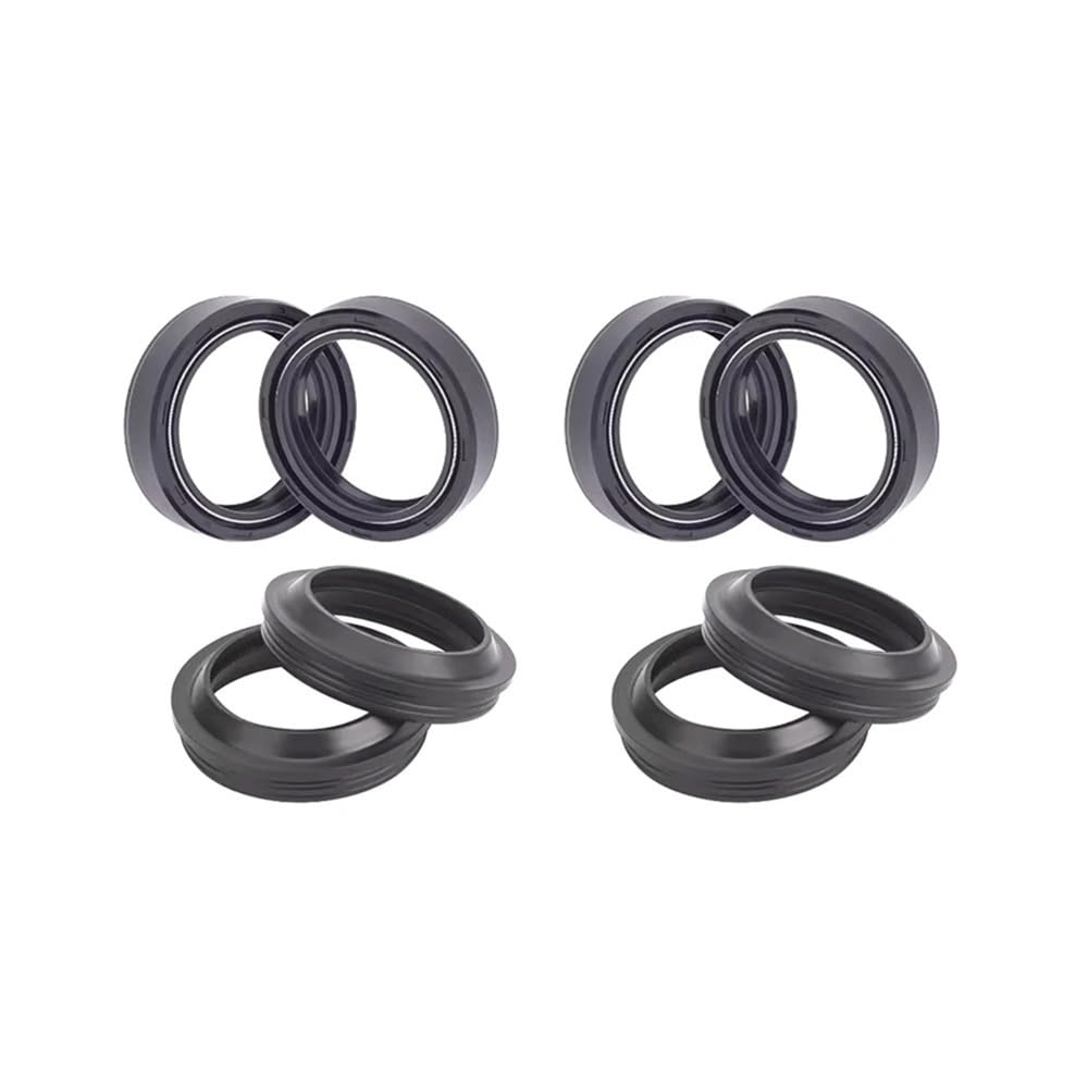 50x63x11 50 * 63 Motorrad Vorne Absorber Gabel Dämpfer Welle Öl Dichtung Halter 50 63 Staub Abdeckung Kompatibel mit F4 750SPR 2003-06 750(4pc Seal 4pc Cover) von SoKOIUU