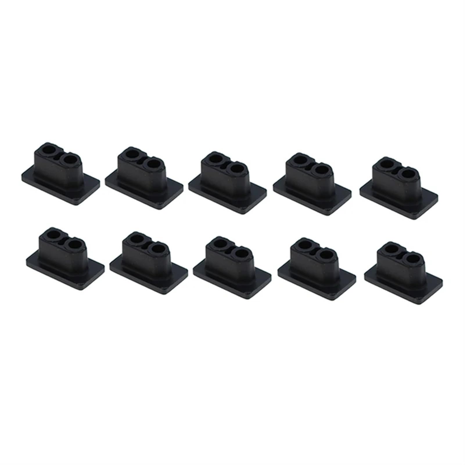 ERSATZTEIL 10 STÜCKE XT60 XT90 Männlich Weiblich Stecker Schutz Fall PVC 90 Grad Weich Hart Staubdicht Kappe Stecker Schutzhülle Kompatibel Mit RC Dron(XT60 male black cap) von SoKOIUU