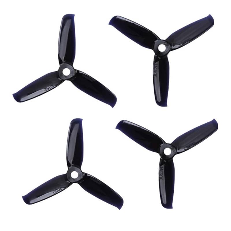 ERSATZTEIL 4 Pairs 3052 3,0x5,2 PC Propeller 5mm Loch Kompatibel Fits RC FPV Racing Freestyle Zahnstocher Cinewhoop Kanal Drohnen(4Pairs Black) von SoKOIUU