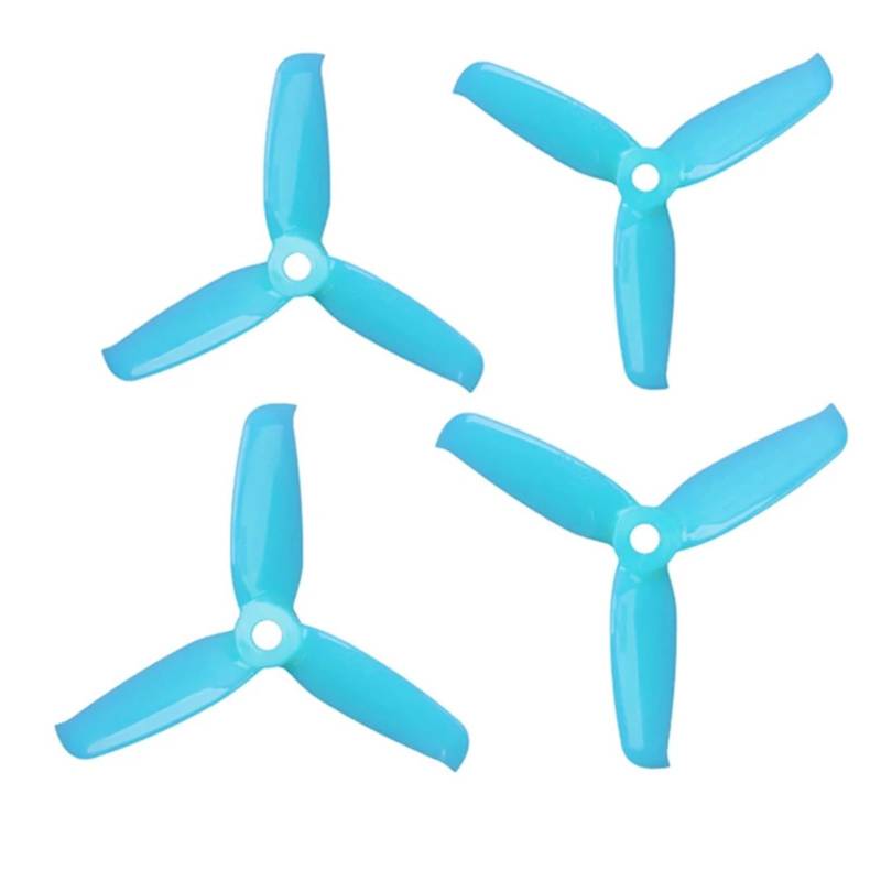 ERSATZTEIL 4 Pairs 3052 3,0x5,2 PC Propeller 5mm Loch Kompatibel Fits RC FPV Racing Freestyle Zahnstocher Cinewhoop Kanal Drohnen(4Pairs Blue) von SoKOIUU