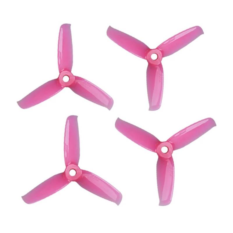 ERSATZTEIL 4 Pairs 3052 3,0x5,2 PC Propeller 5mm Loch Kompatibel Fits RC FPV Racing Freestyle Zahnstocher Cinewhoop Kanal Drohnen(4Pairs Pink) von SoKOIUU