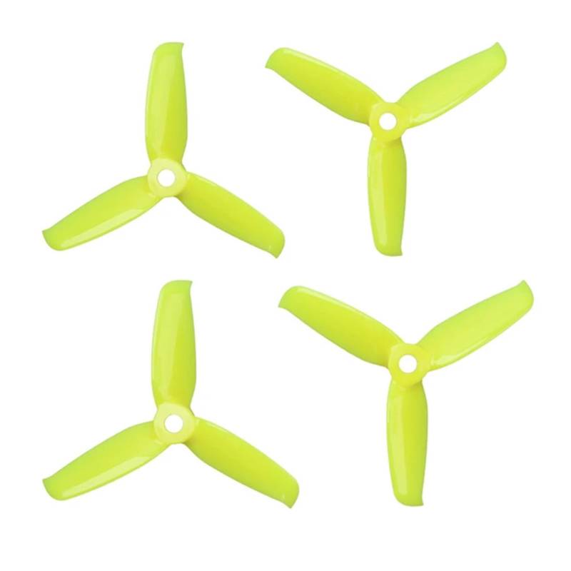 ERSATZTEIL 4 Pairs 3052 3,0x5,2 PC Propeller 5mm Loch Kompatibel Fits RC FPV Racing Freestyle Zahnstocher Cinewhoop Kanal Drohnen(4Pairs Yellow) von SoKOIUU