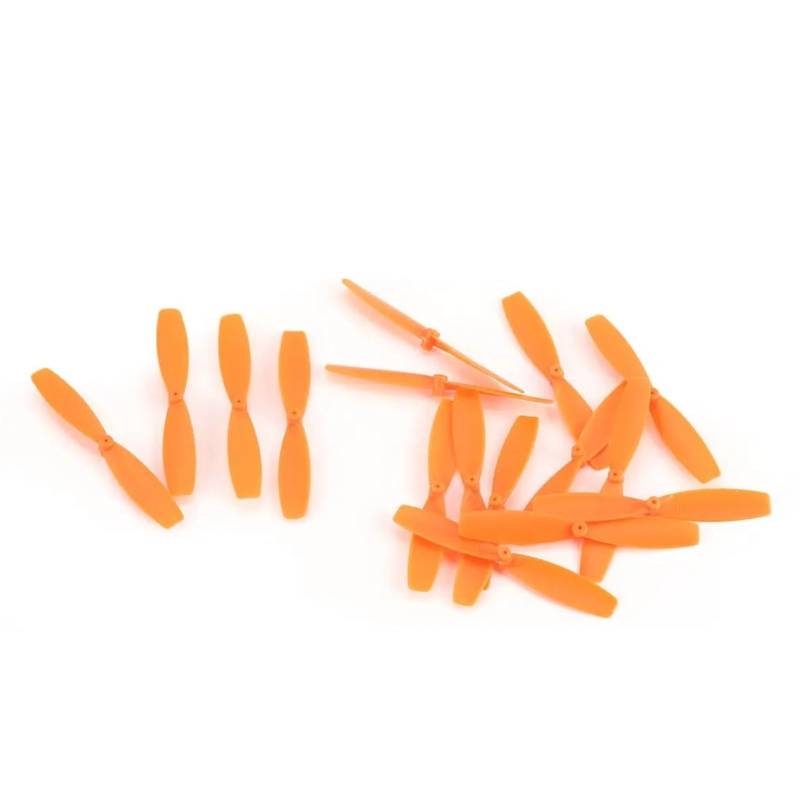 ERSATZTEIL 8 Pairs Cw Ccw Propeller Props Kompatibel Mit RC 60mm Racing Drone Quadcopter Flugzeug UAV Ersatzteile Zubehör Komponente(Orange) von SoKOIUU