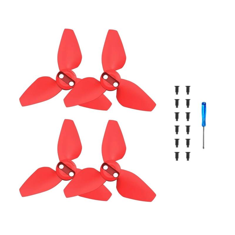 ERSATZTEIL Drone Propeller Neo Zubehör Ersatz(Red) von SoKOIUU