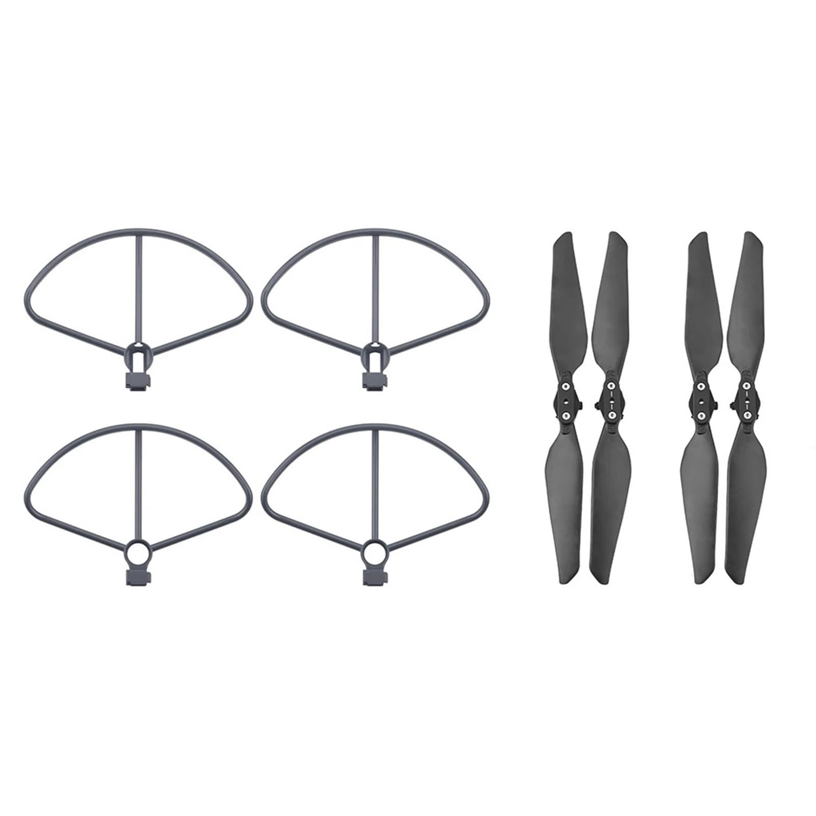 ERSATZTEIL Drone Propeller Schutz Ring Kompatibel Mit X8 SE 2020 Schutz Fits Quadcopter RC Zubehör(Ring and propellers) von SoKOIUU