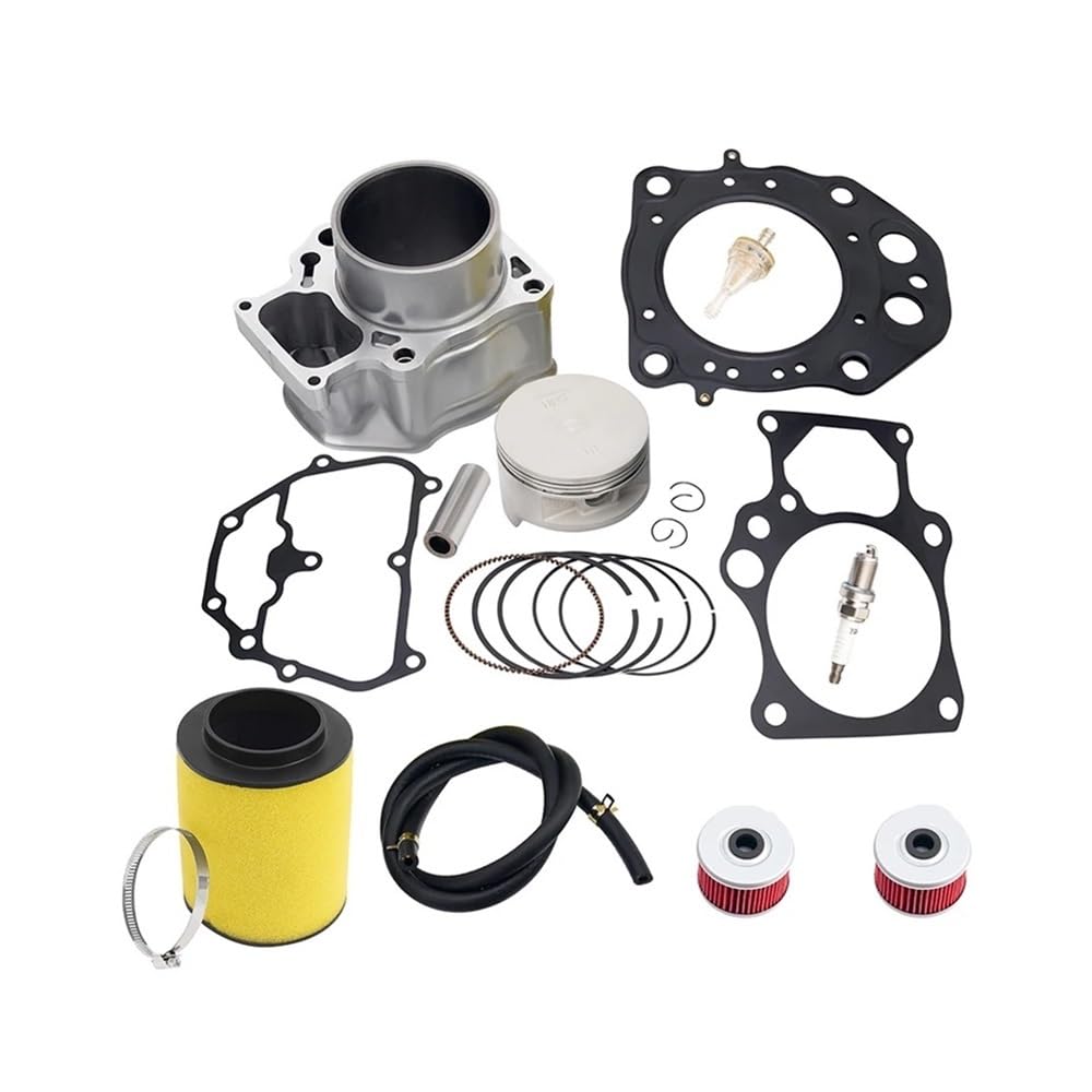 ERSATZTEIL Motorrad 86,5mm Bohrung Zylinder Kolben Ring Dichtung Rebuild Kit Kompatibel Mit TRX420 TRX 420 2007-2013 12100-HP7-A00 von SoKOIUU