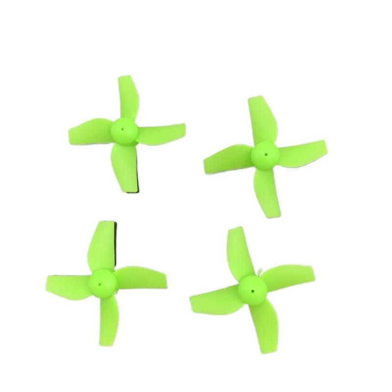 ERSATZTEIL Transparenter Propeller Fits E010 H36 BLH8580 BLH8700 DIY Tiny Whoop Inductrix Indoor FPV Drohne(Green) von SoKOIUU