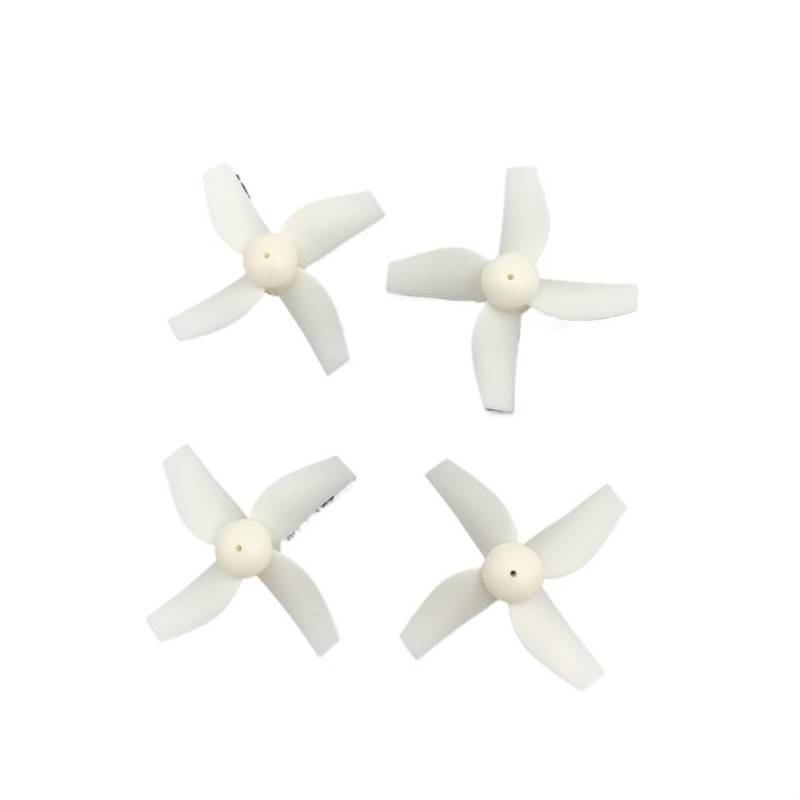 ERSATZTEIL Transparenter Propeller Fits E010 H36 BLH8580 BLH8700 DIY Tiny Whoop Inductrix Indoor FPV Drohne(White) von SoKOIUU