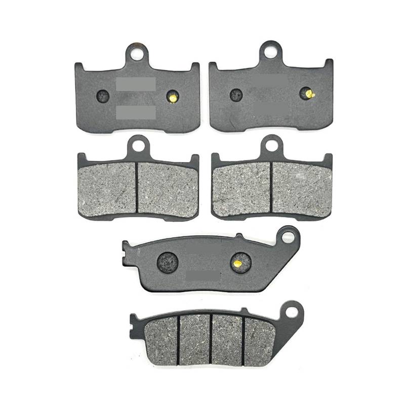 Motorrad-Bremsbeläge vorne und hinten, kompatibel mit 1800 cc 2015–2021, R 1800 cc 2015–2018(Front Rear Pads) von SoKOIUU