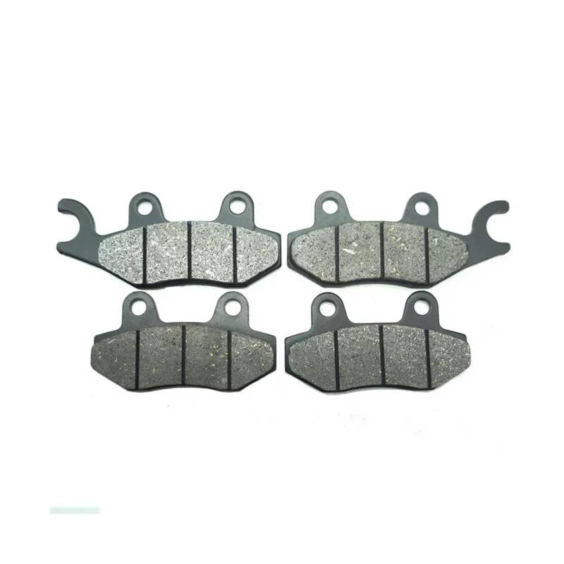 Motorrad-Bremsbeläge vorne und hinten, kompatibel mit AN400 B 400 2007 2008 2009 2010 ABS 2011 2012 2013–2018 AN 400(2 x Front Brake Pads) von SoKOIUU