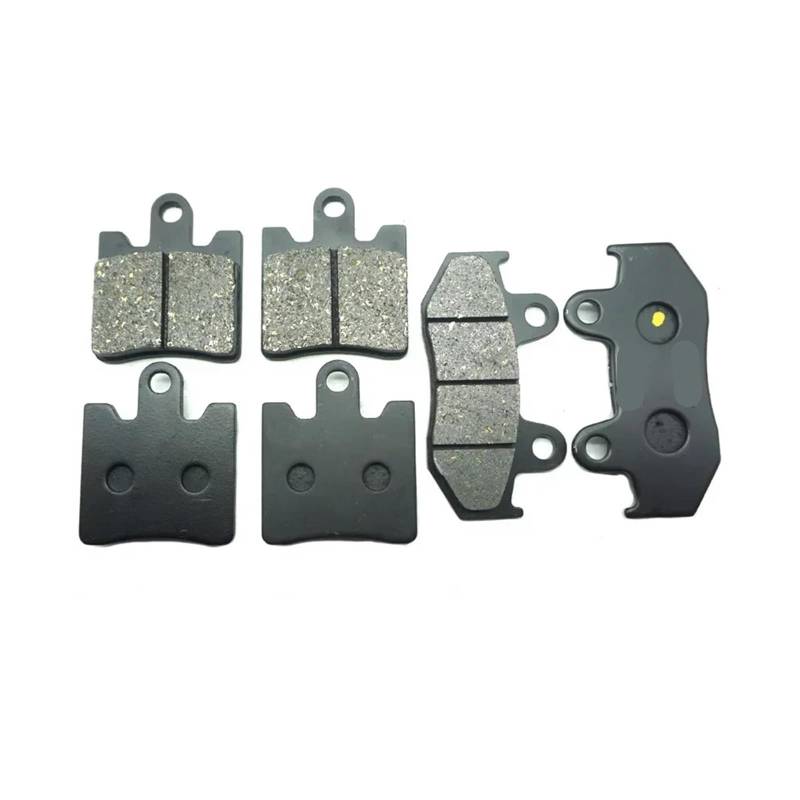 Motorrad-Bremsbeläge vorne und hinten, kompatibel mit AN400 E 400 2000 2001 2002–2006 AN400S S 2004–2006 AN 400 400S(Front Rear Pads) von SoKOIUU