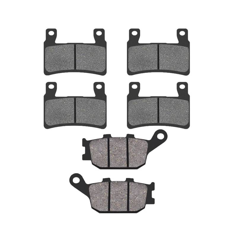 Motorrad-Bremsbeläge vorne und hinten, kompatibel mit CBR750 FH S VFR750 CBR1000 VFR700 GL1500 G alle Modelle(Front and Rear) von SoKOIUU