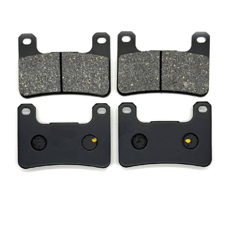 Motorrad-Bremsbeläge vorne und hinten, kompatibel mit DL1000 1000 2014 2015 2016 2018 2019 DL 1000(2 X Front Brake Pads) von SoKOIUU