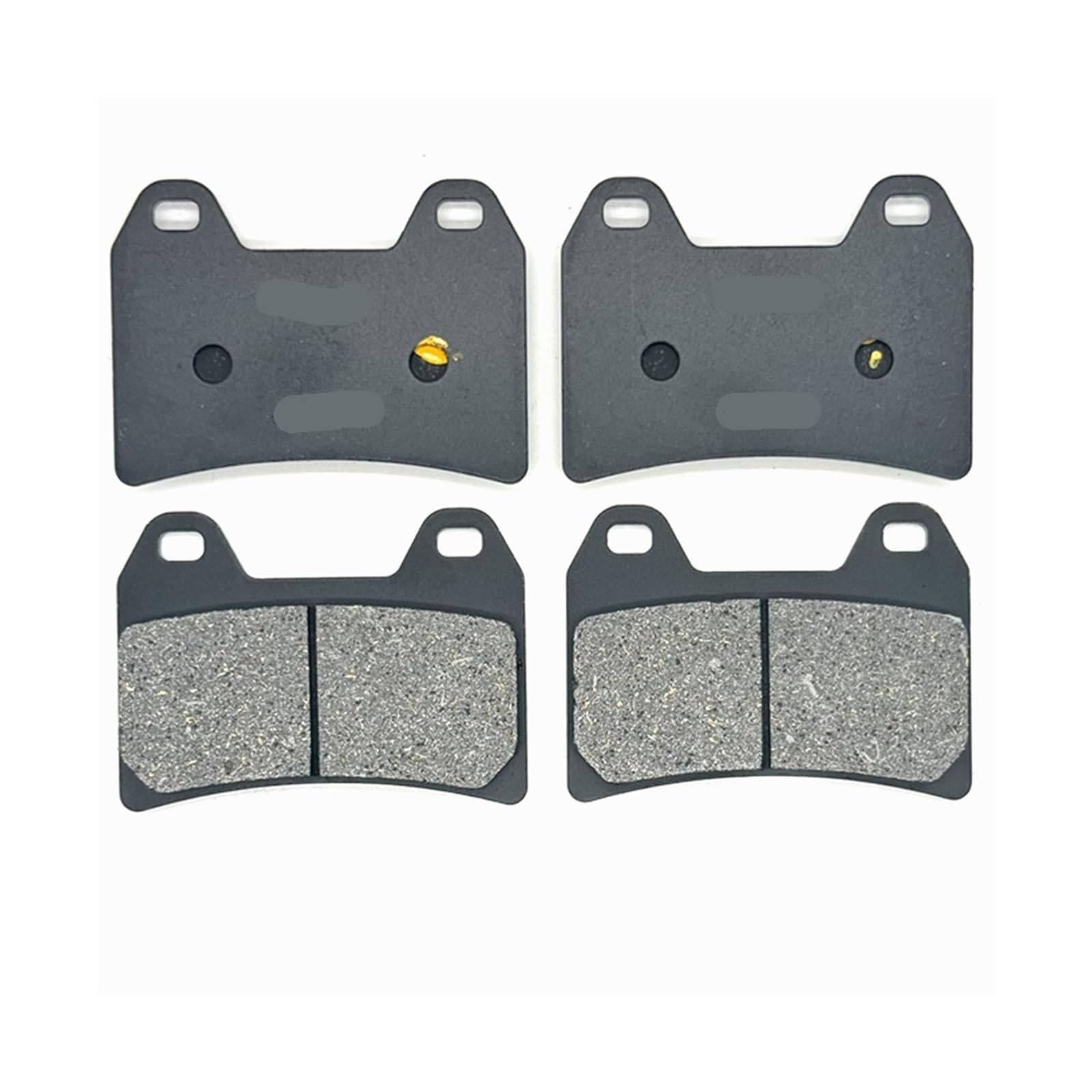 Motorrad-Bremsbeläge vorne und hinten, kompatibel mit N 06–14, N GT8V 10–13, S1200 8V 09–14, S 1200 8V NTX 09–11(2 X Front Brake Pads) von SoKOIUU