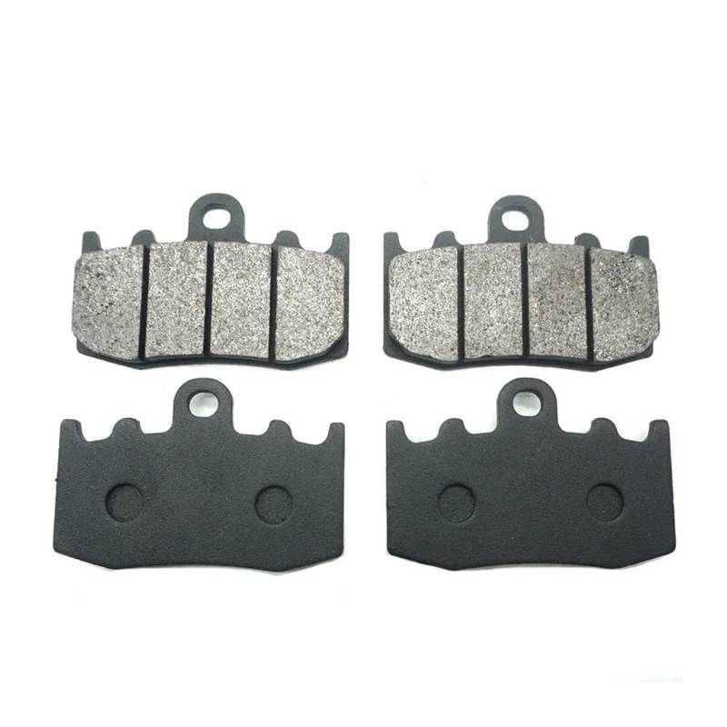 Motorrad-Bremsbeläge vorne und hinten, kompatibel mit R1150GS Evo/ABS 2002–2004, R1150RT Integral ABS 2000–2006, R 1150GS 1150RT(2 X Front Brake Pads) von SoKOIUU