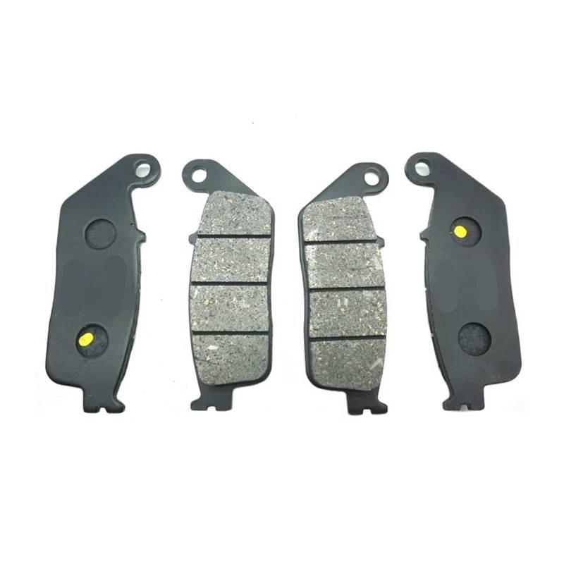 Motorrad-Bremsbeläge vorne und hinten, kompatibel mit T120 / Schwarz 2016–2023, T120 Ed 2019–2021 1200 cc(2 X Front Brake Pads) von SoKOIUU