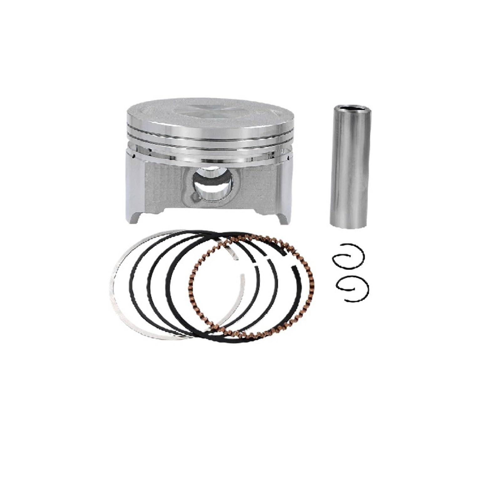 Motorradzubehör Zylinderbohrungsgröße 65,5 mm 65,75 mm 66 mm 66,5 mm Kolbenring Komplettsatz kompatibel SL230 XR230 CRF230 FTR230(Piston Kit 65.5mm) von SoKOIUU