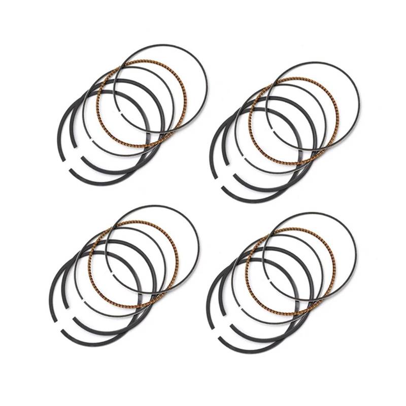 Motorradzubehör Zylinderbohrungsgröße 67 mm 67,25 mm 67,5 mm 68 mm Kolbenring-Komplettsatz kompatibel mit CB500 CBR600RR CB600F CBR600F(4 Sets 67.25mm) von SoKOIUU