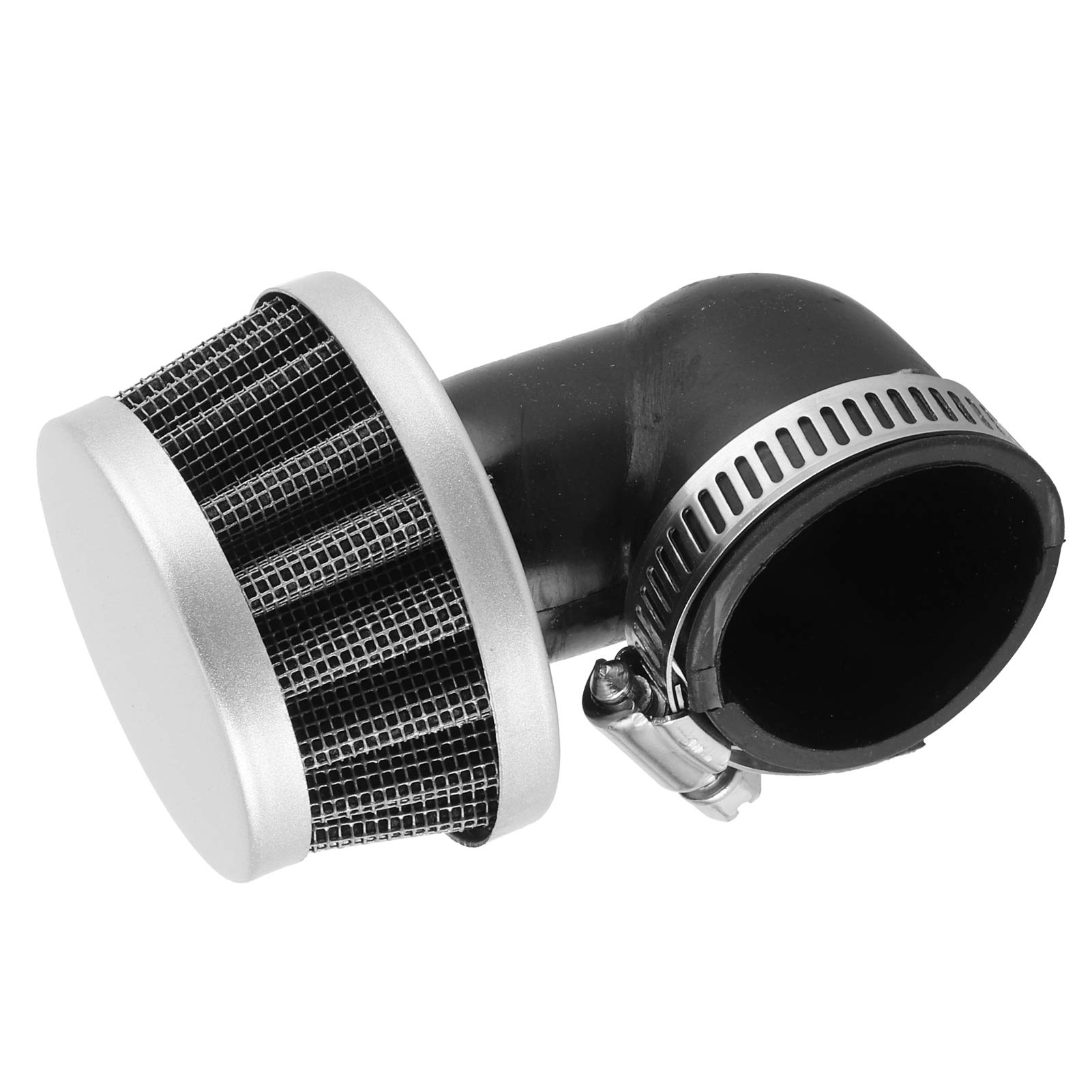 Socobeta Luftfilter, 35 mm Luftfilter, gebogener abgewinkelter Luftfilter Aluminiumlegierung Hervorragender Ersatz für 90 CCM 110 CCM Pit Most Quad Dirt Bike ATV für Ihr Original Old von Socobeta