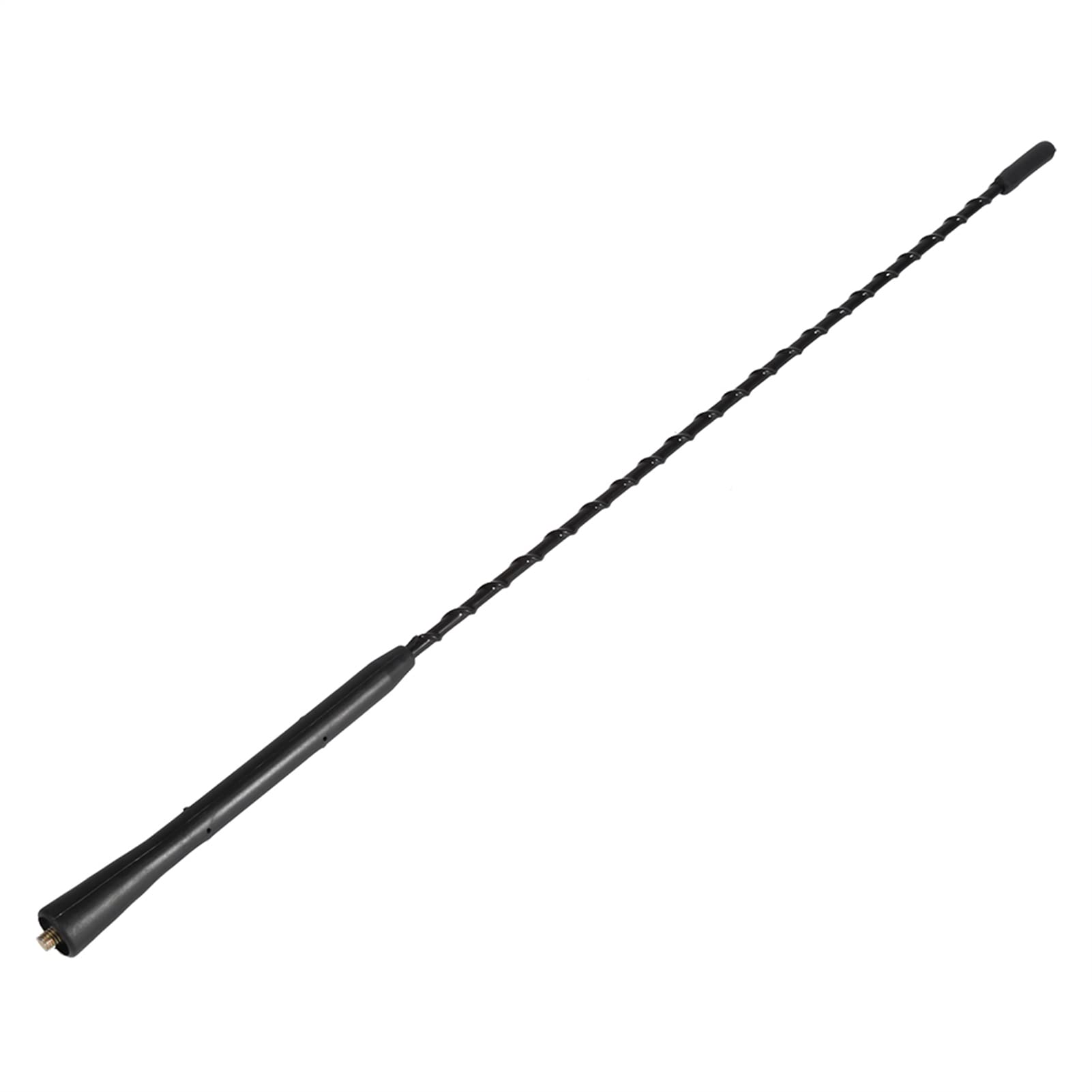 Socobeta Universal Auto Antenne 12V Auto Auto Dach Mast Schwarz Stereo Radio FM AM Verstärkte Booster Antenne (400 mm / 16 Zoll) von Socobeta