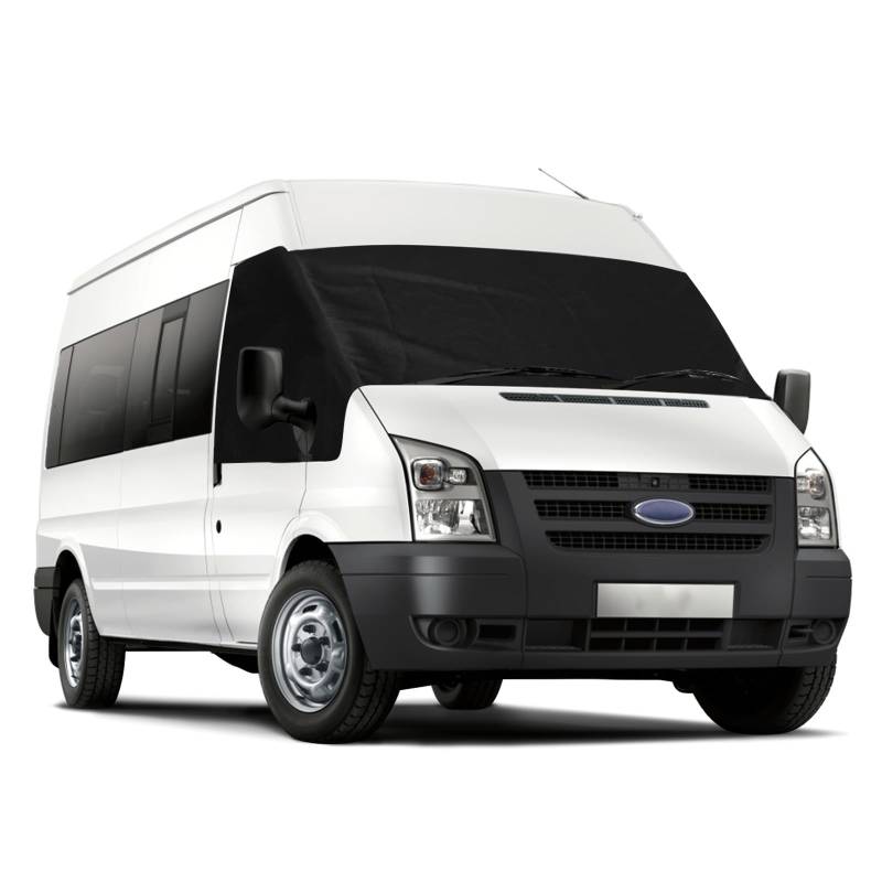 Auto Windschutzscheiben Abdeckung Ersatz für Ford Transit Van MK7 H1 H2 2006-2013, Sonnenschutz Wetterfeste Frontscheibe Wrap Cover, Nicht Geeignet für H3 von Soekodu