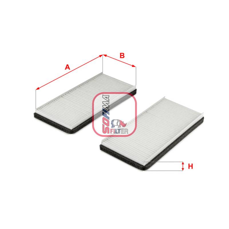 Filter, Innenraumluft Sofima S 3310 C von Sofima