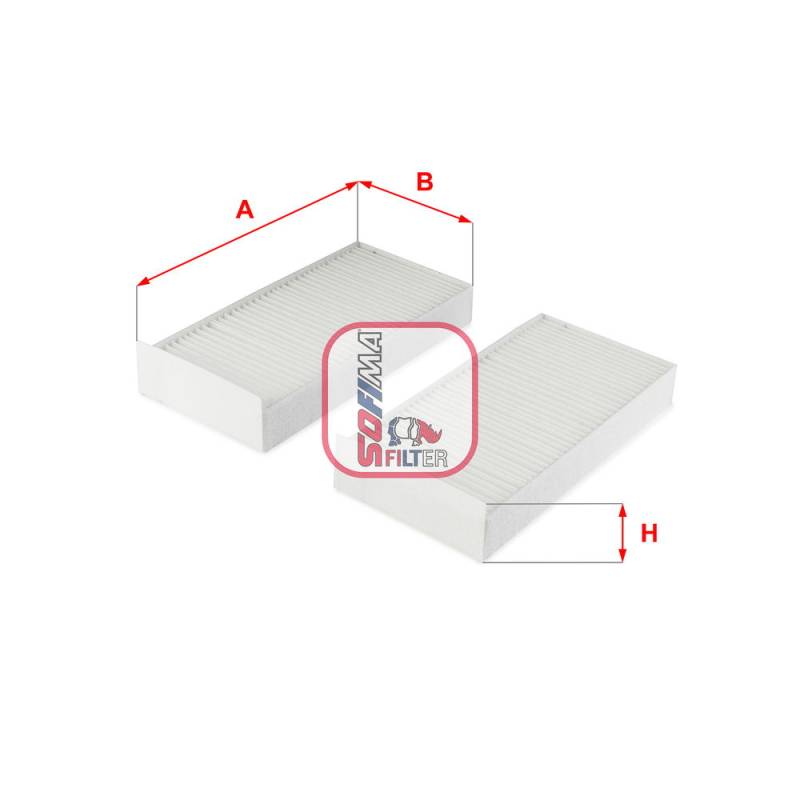 Filter, Innenraumluft Sofima S 3332 C von Sofima