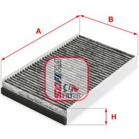 Innenraumfilter SOFIMA S4267CA von Sofima