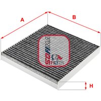 Innenraumfilter SOFIMA S4275CA von Sofima