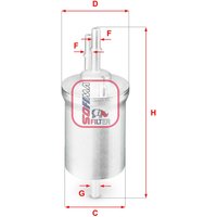 Kraftstofffilter SOFIMA S1840B von Sofima