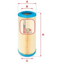 Luftfilter SOFIMA S7341A von Sofima