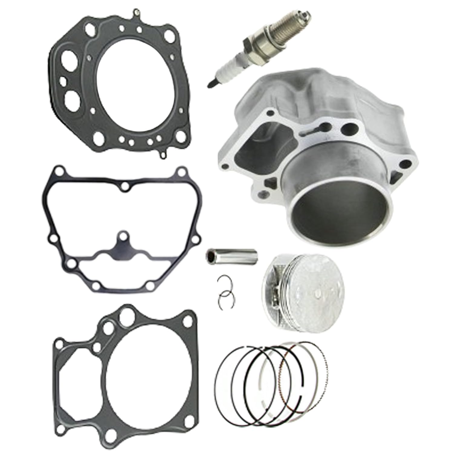 Sogoparts 13101-HP5-600 Zylinderkolben-Umbausatz 12100-HP7-A00 12100-HP5-600 kompatibel mit Honda Rancher TRX 420 TE FM FE Serie von Sogoparts