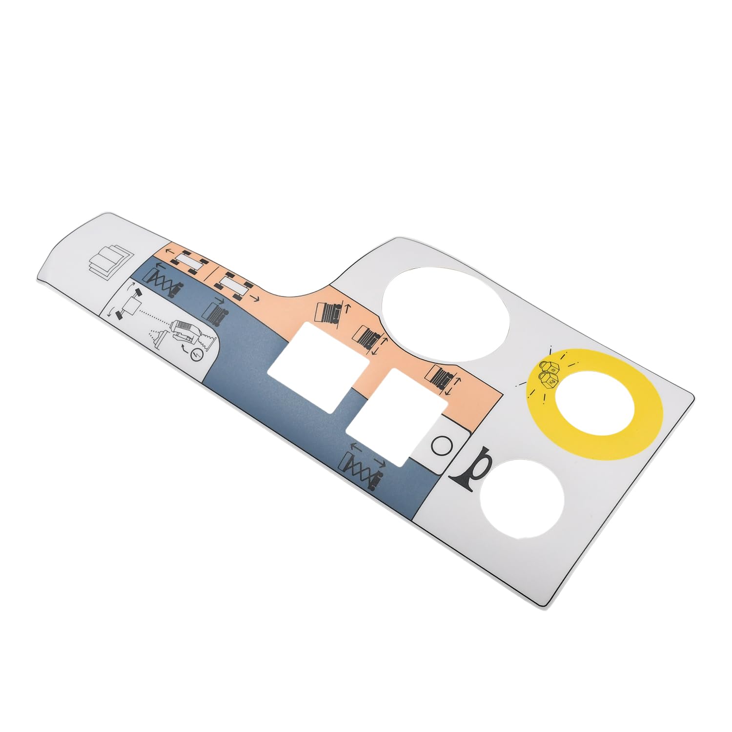 Sogoparts Steuerbox-Aufkleber 156885 kompatibel mit Skyjack Scherenhebebühne SJIII4626 SJIII3226 SJIII4620 SJIII3220 von Sogoparts