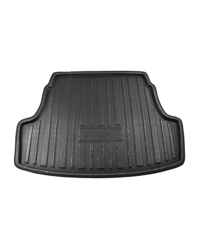 Kofferraummatte Für Toyota Für Yaris Vios Belta 2014 2015 2016 2017 Hinten Stamm Anti-Schlamm Abdeckung Auto Boden Matte Teppich Kofferraumwanne von Sohini