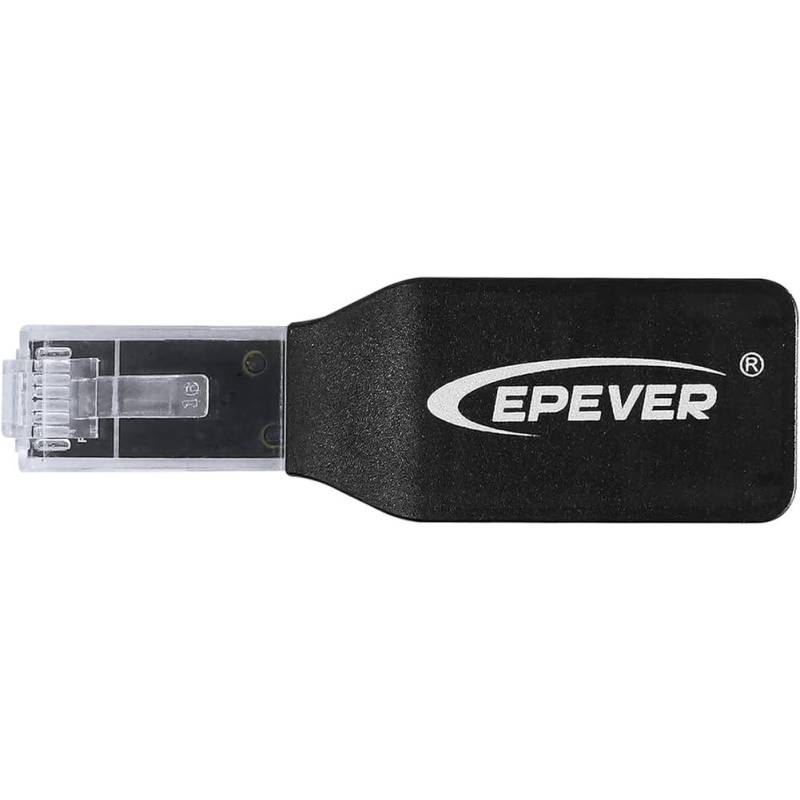 EPEVER BLE Adapter für MPPT Solarladeregler Mobile APP Drahtlose Überwachung Kontrollfunktion Bluetooth (EPEVER-BLE-RJ45-D) von SolaMr