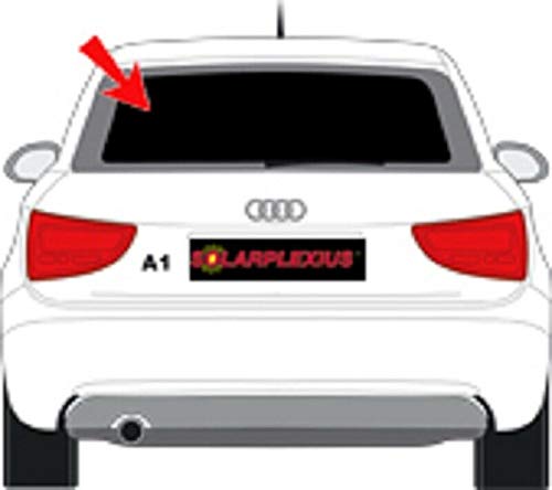 Solarplexius Auto-Sonnenschutz Scheiben-Tönung passgenau für Audi A1 Sportback X8 Bj. 11-18 Keine Folie 1x Heckscheibe von Solarplexius