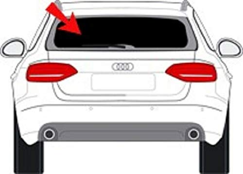 Solarplexius Auto-Sonnenschutz Scheiben-Tönung passgenau für Audi A4 Avant Typ B8 Bj.08-15 Keine Folie 1x Heckscheibe von Solarplexius