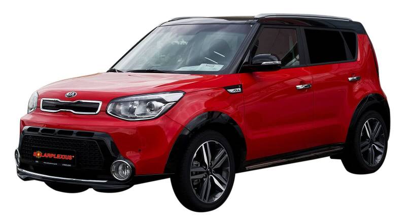 Solarplexius Auto-Sonnenschutz Scheiben-Tönung passgenau für Kia Soul III ab 2019 Keine Folie Komplettsatz von Solarplexius