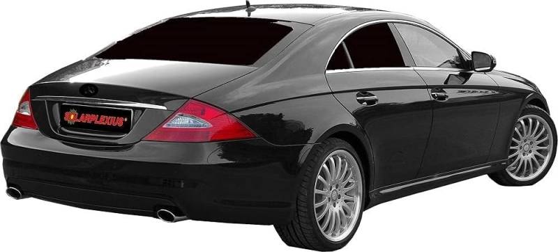 Solarplexius Auto-Sonnenschutz Scheiben-Tönung passgenau für Mercedes CLS W219 Bj. 04-10 Komplettsatz Keine Folie von Solarplexius