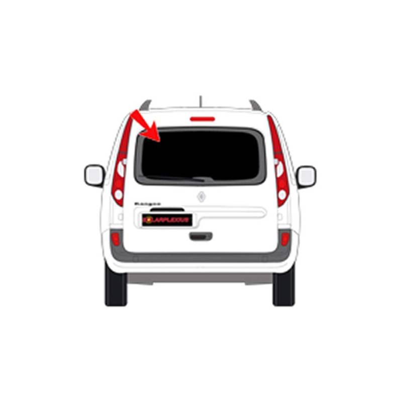 Solarplexius Auto-Sonnenschutz Scheiben-Tönung passgenau für Renault Kangoo II Bj. 2008-21 Keine Folie 1x Heckscheibe von Solarplexius