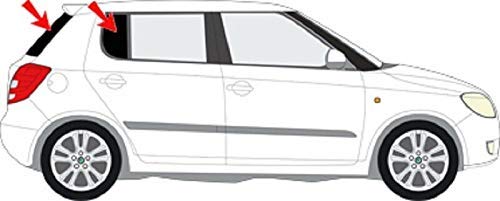 Solarplexius Auto-Sonnenschutz Scheiben-Tönung passgenau für Skoda Fabia II Typ 5J Bj. 07-14 Keine Folie 3 er Satz-Kofferraum von Solarplexius