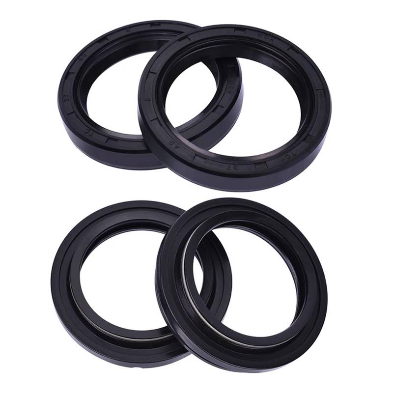 37x49x8/11 Motorrad Gabel Öl Dichtung 37 49 Staub Abdeckung for GS850G GS850 GS 850 GS850GL GS1000 GS1000G GS 1000 GS1000E(2pcs seal 2pcs cover) von SonGXuan