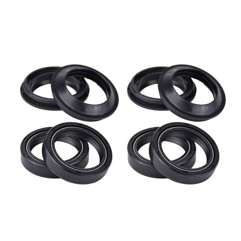 38x50x11 Gabel Öl Dichtung 38 50 Staub Abdeckung for KLR650 KLR 650 ZX750 Ninja 750R ZX900 Ninja 900R ZX 750 900 KZ1000 KZ 1000(4pcs seal 4pcs cover) von SonGXuan